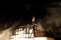 Fachwerkhaus ausgebrannt in Koenigswinter P14